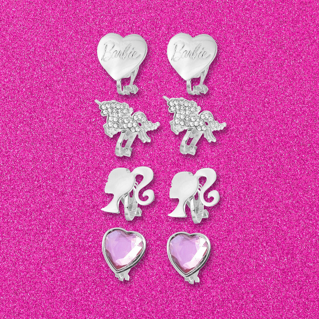 Barbie® Clip-on Earrings Set
