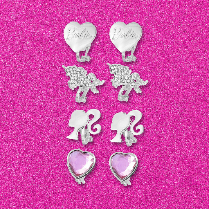 Barbie® Clip-on Earrings Set