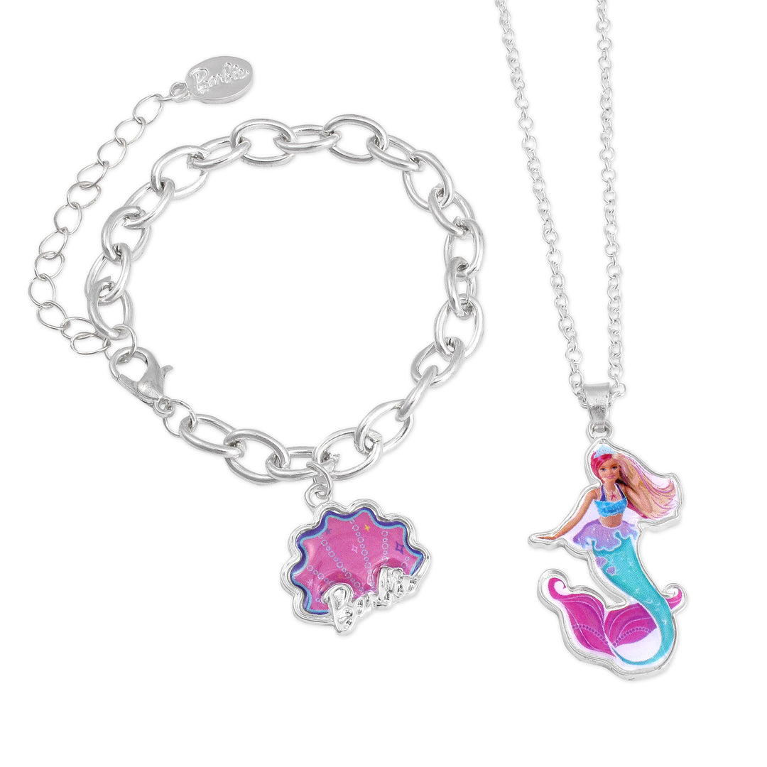 Barbie® Mermaid Necklace and Bracelet Set