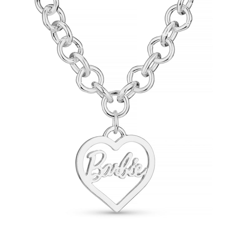 Barbie® Round Link Heart Necklace