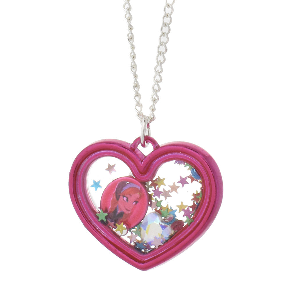 Frozen Anna Shaker Heart Necklace
