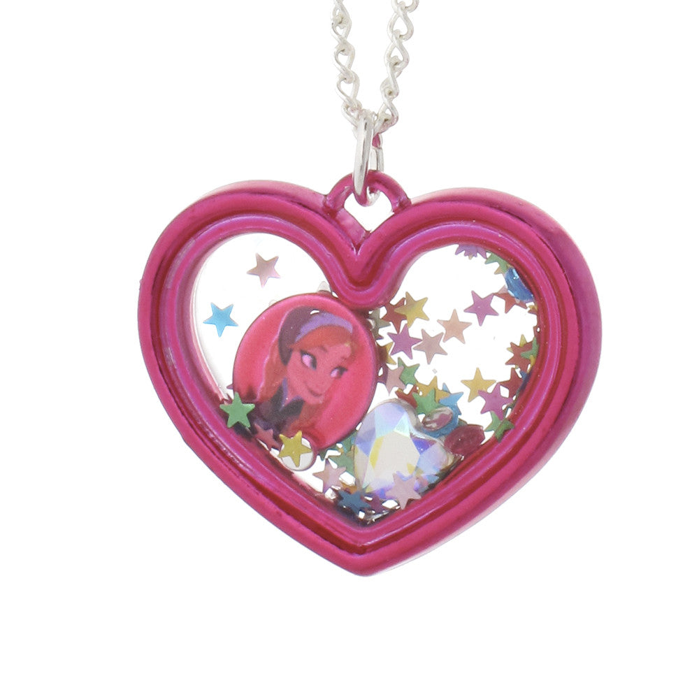 Frozen Anna Shaker Heart Necklace