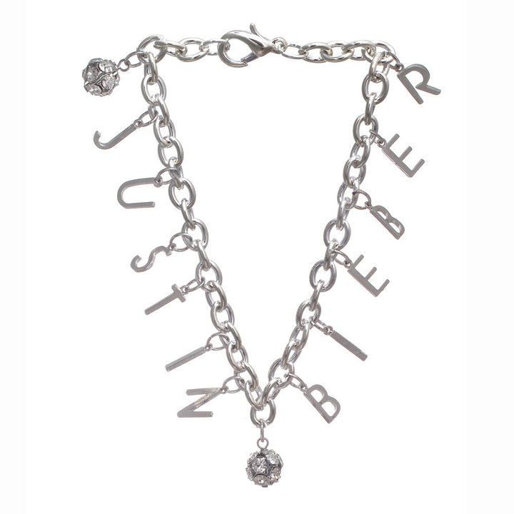 Justin Bieber Charm Bracelet