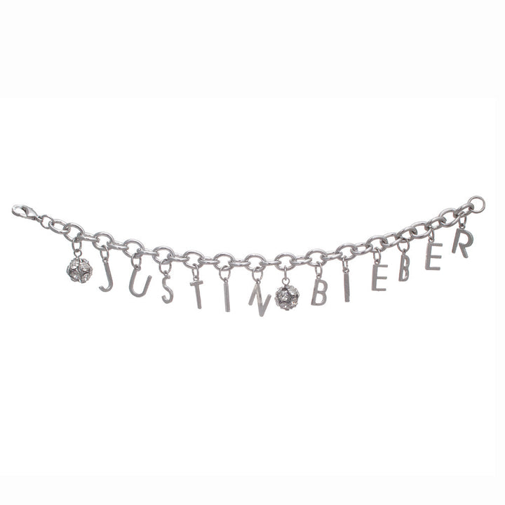 Justin Bieber Charm Bracelet