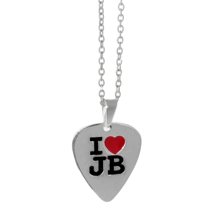 Justin Bieber JB Plectrum Necklace