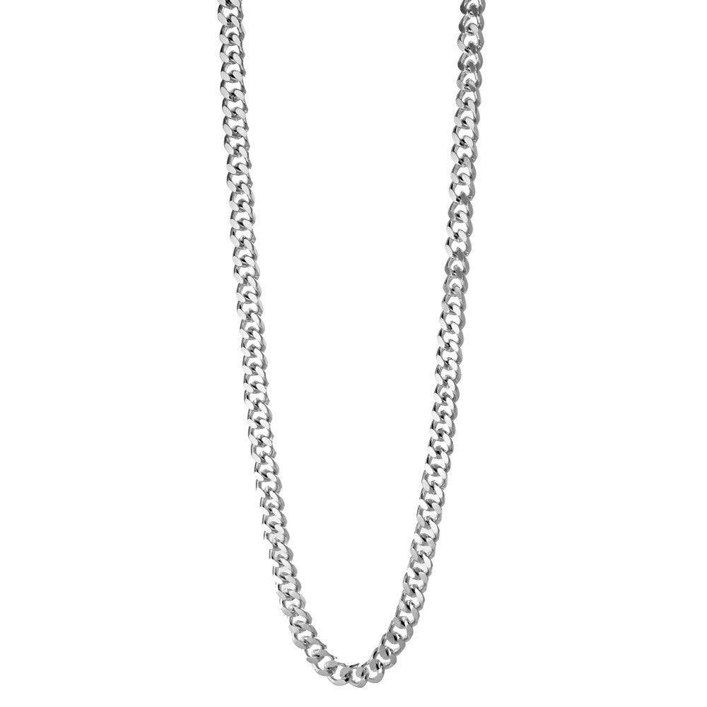 Joey Essex Silver Curb Chain (30")