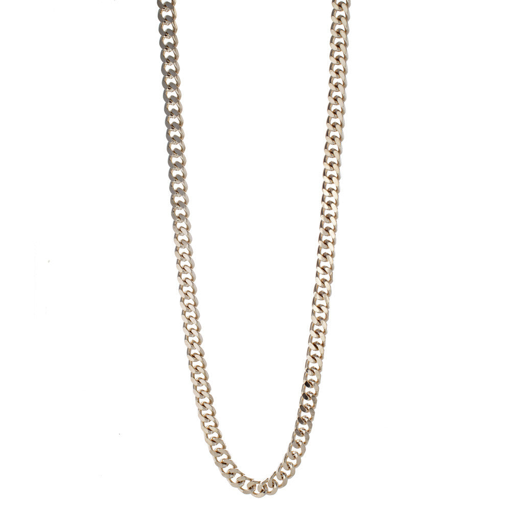 Joey Essex Rose Gold Curb Chain (30")