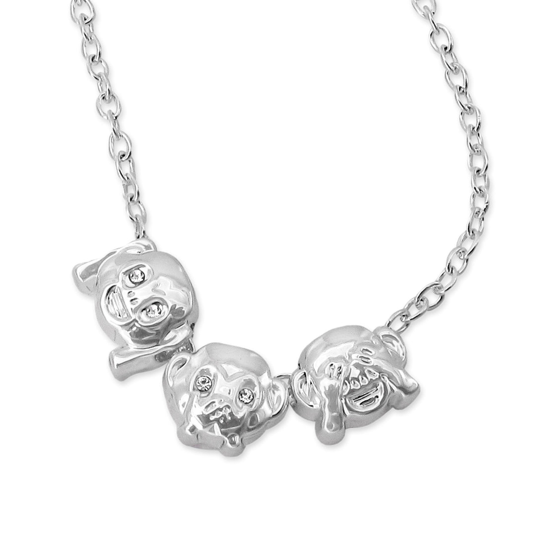 emoji® Monkeys Necklace