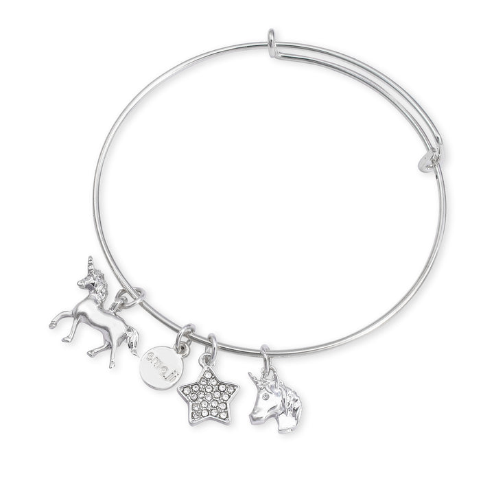 emoji® Unicorn Charm Bangle