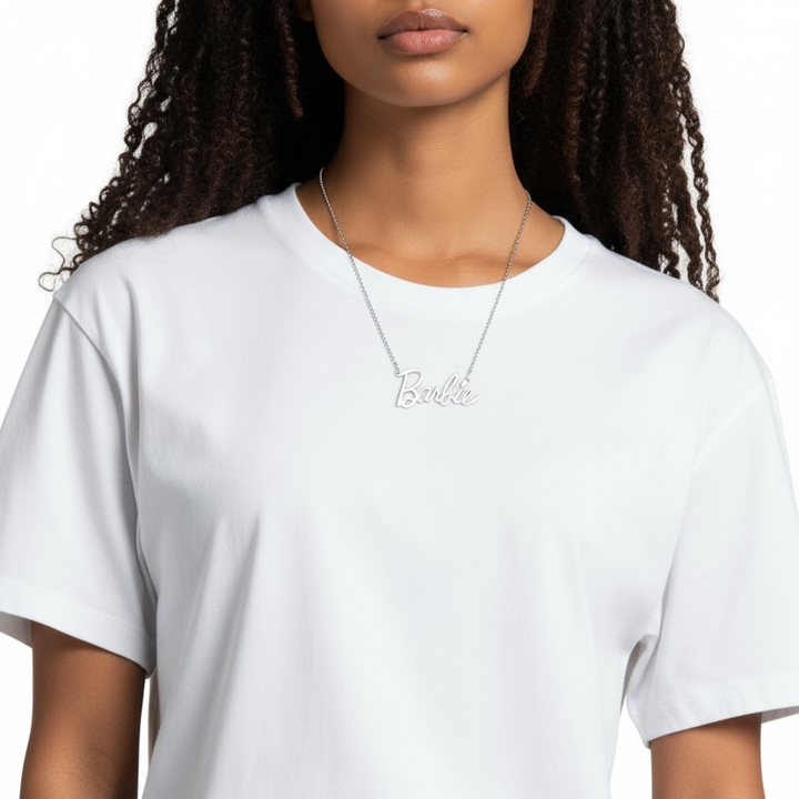 Barbie® Script Logo Necklace