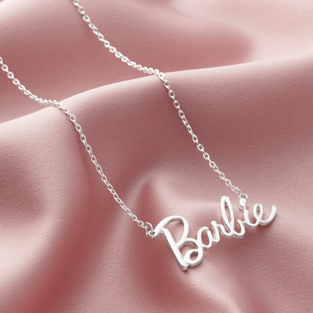 Barbie® Script Logo Necklace – GIOIA JEWELLERY