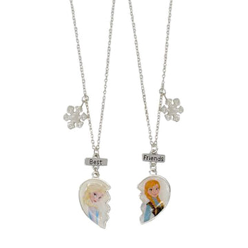 Frozen 'Best Friends' Heart Necklace Set