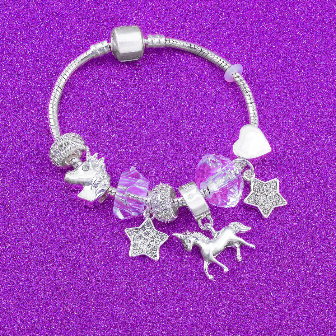 emoji® Unicorn Charm Bracelet