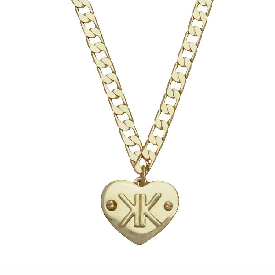 Kardashian Kollection Screw Heart Necklace