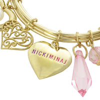 Nicki Minaj Heart Charm Bracelet